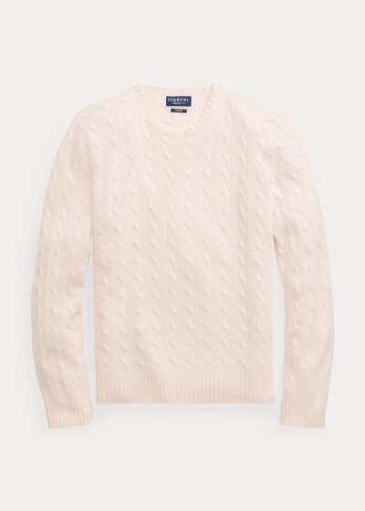 Ralph Lauren Pink Pony Cashmere Striktrøje Herre Danmark (KLEDY6185)